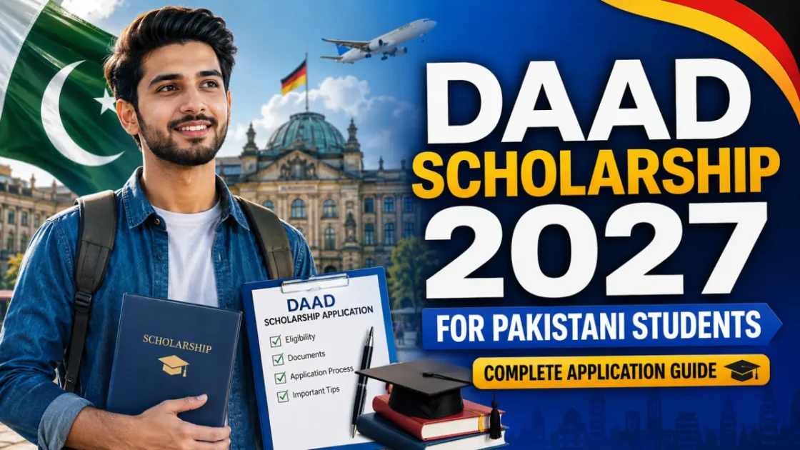 Pakistani students at a German university under the DAAD scholarship