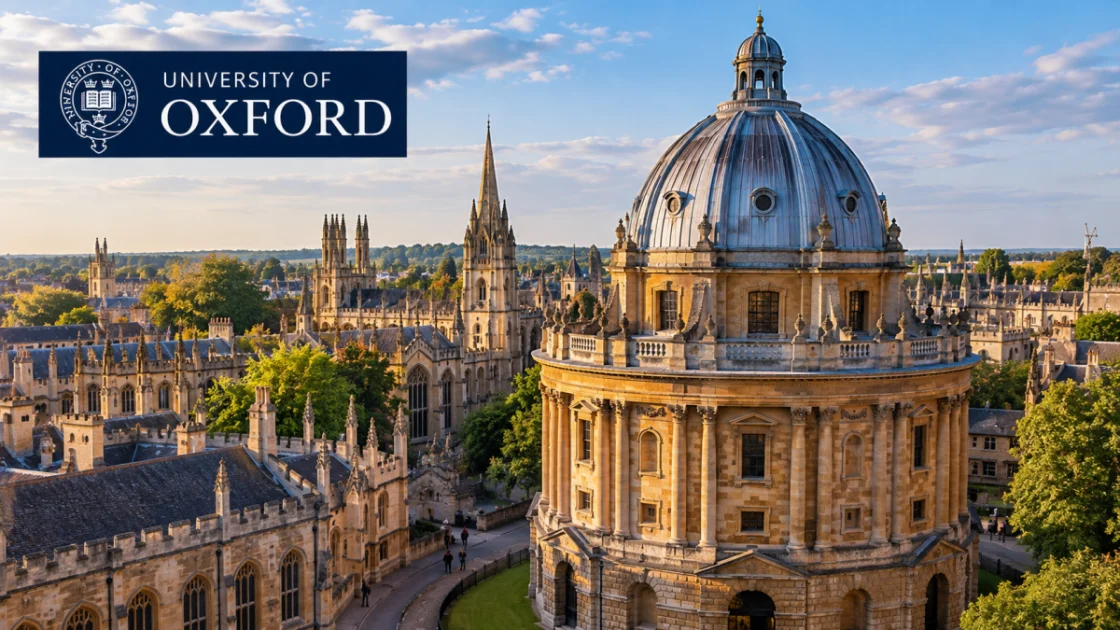 University of Oxford historic architecture for the Clarendon Fund Scholarship in the UK